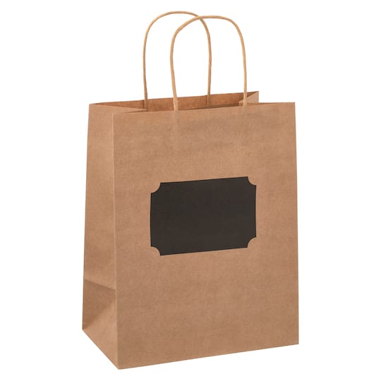 Medium Gift Bags with Chalk Label By Celebrate It&#x2122;